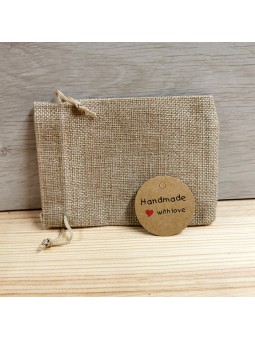 Nice little jute bag with...