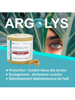 Bienfaits yeux Argolys Fatigue & Vieillesse Oculaire 60 gélules végétales